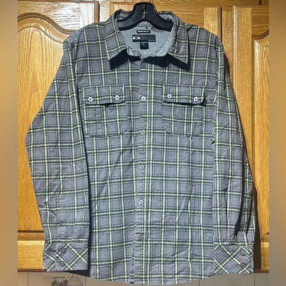 Oakley Plaid Cotton Flannel Button Up Shirt Men’s XL EUC - Picture 1 of 9